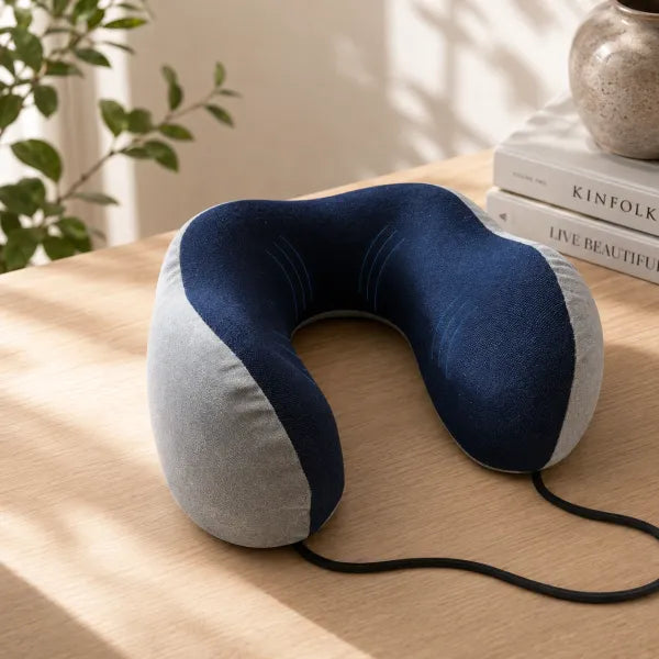 Memory Foam Travel Neck Pillow – Comfortable Neck Support