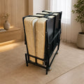 Dream Pro Foldable Rollaway Cot with Mattress - Pocketed  Spring Mattress