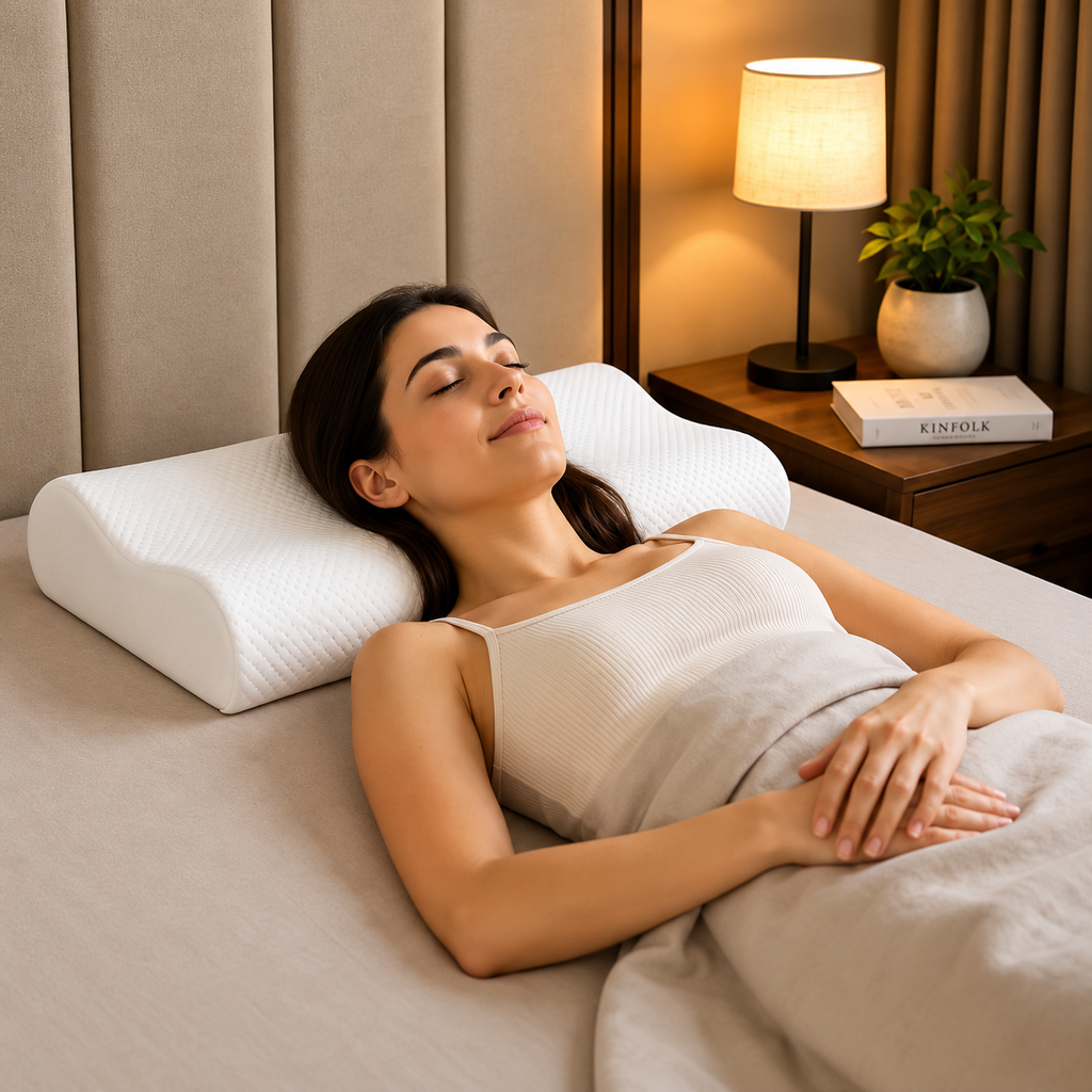 Dream Pro Memory Foam Neck guard Pillow